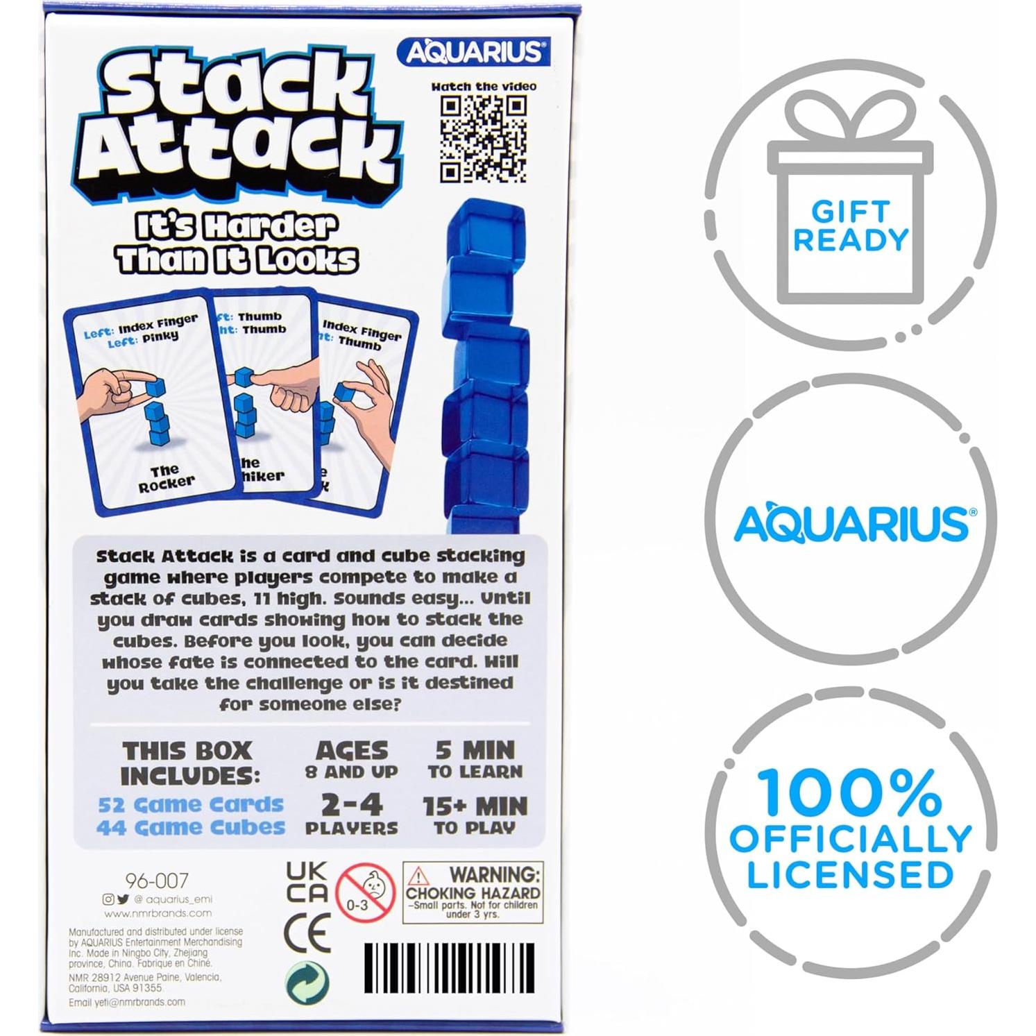 Juego de Apilamiento STACK Attack AQUARIUS - 2 a 4 Jugadores