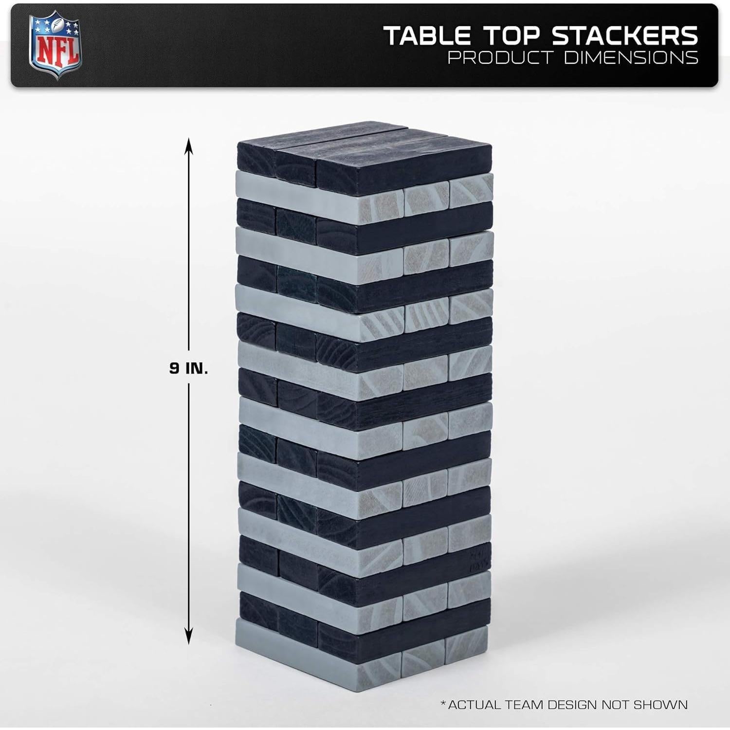 Juego de Apiladores de Mesa NFL Atlanta Falcons - 54 Piezas