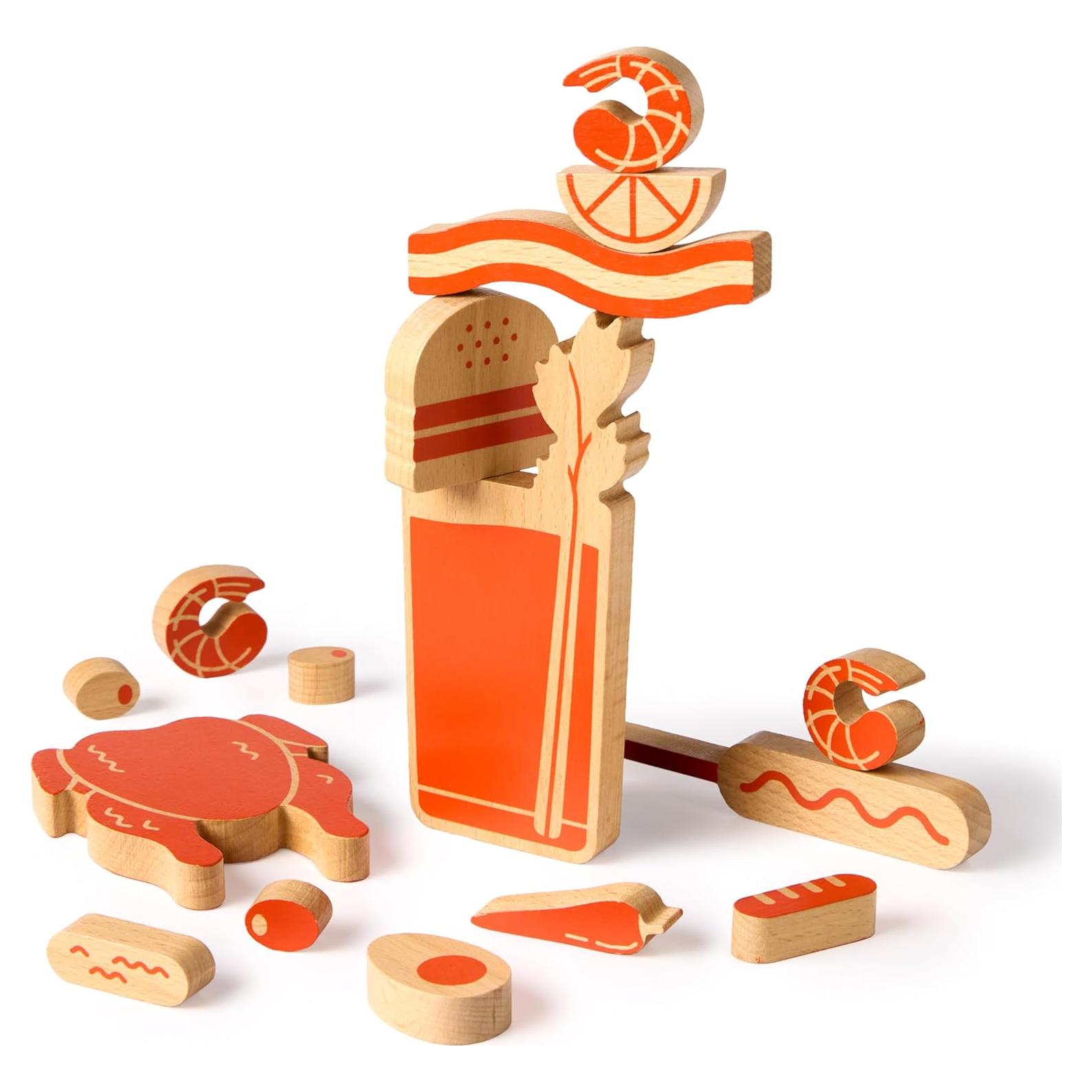 Juego de Equilibrio Loaded Bloody Mary Brass Monkey - 10 Piezas