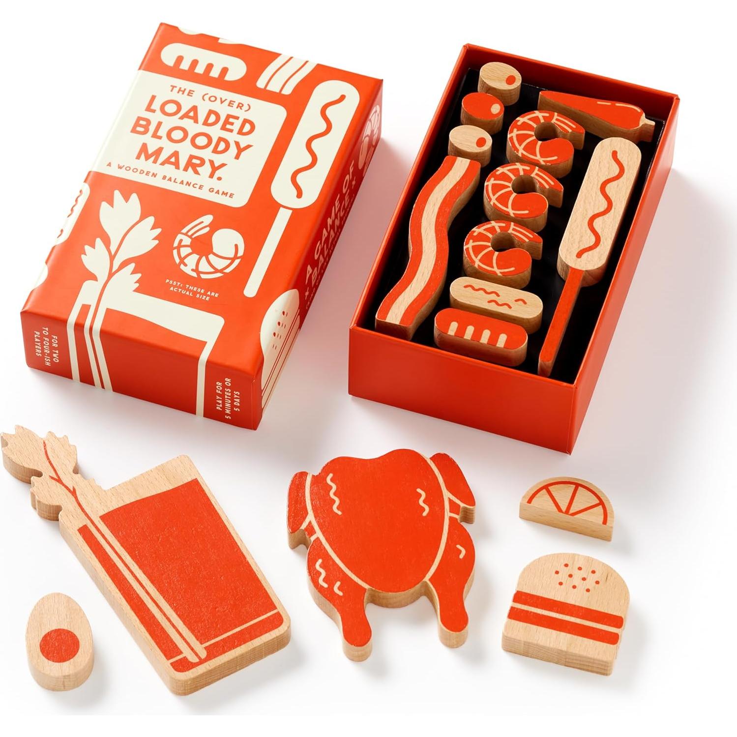 Juego de Equilibrio Loaded Bloody Mary Brass Monkey - 10 Piezas