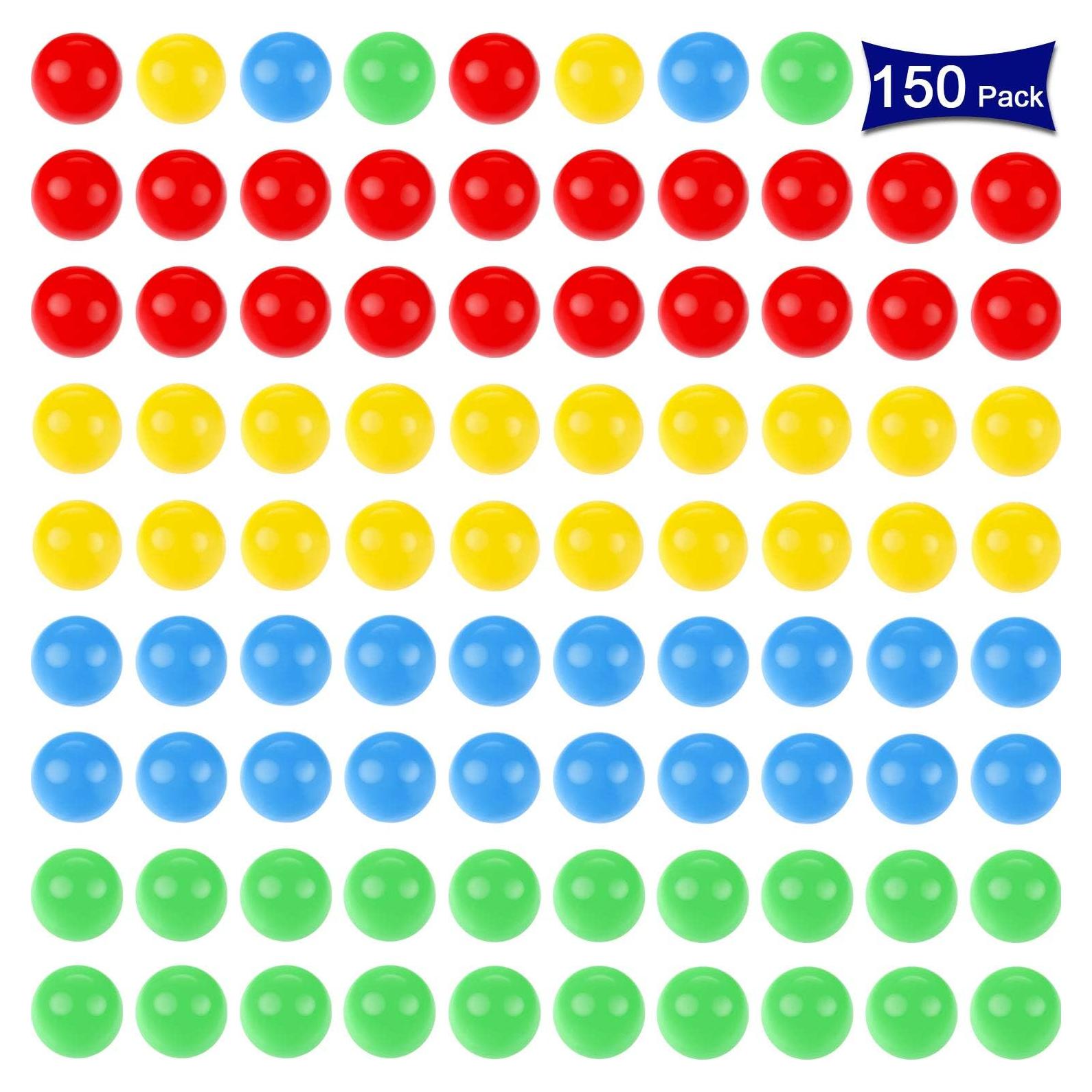 Juego de Canicas de Reemplazo Gejoy 150 Piezas Multicolor