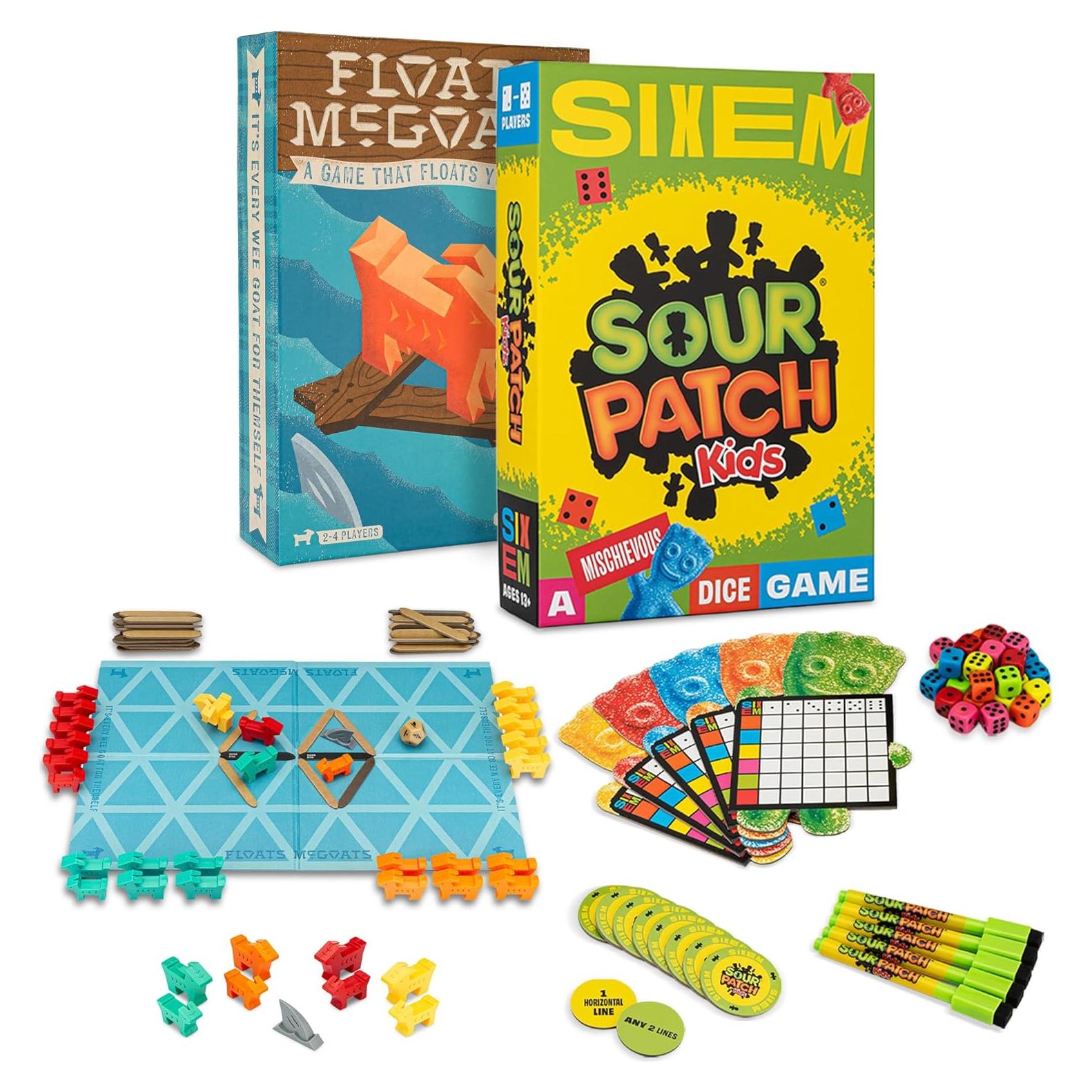 Juego de Mesa Hootenanny Games Floats McGoats y Sixem