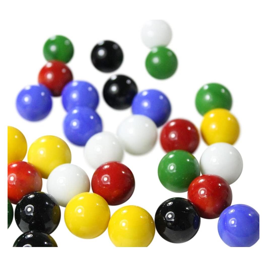Juego de canicas Mega Marbles 60 piezas 14 mm vidrio