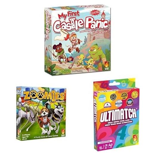 Paquete de Juegos Cooperativos Fireside Games - Niños y Adultos