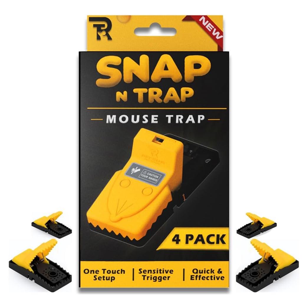 Trampa para Ratones RinneTraps Snap N Trap - Paquete de 4