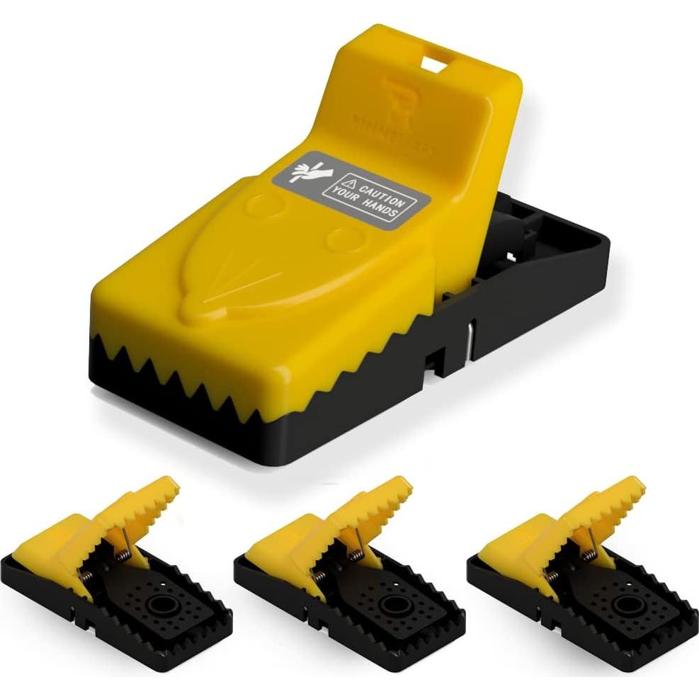 Trampa para Ratones RinneTraps Snap N Trap - Paquete de 4