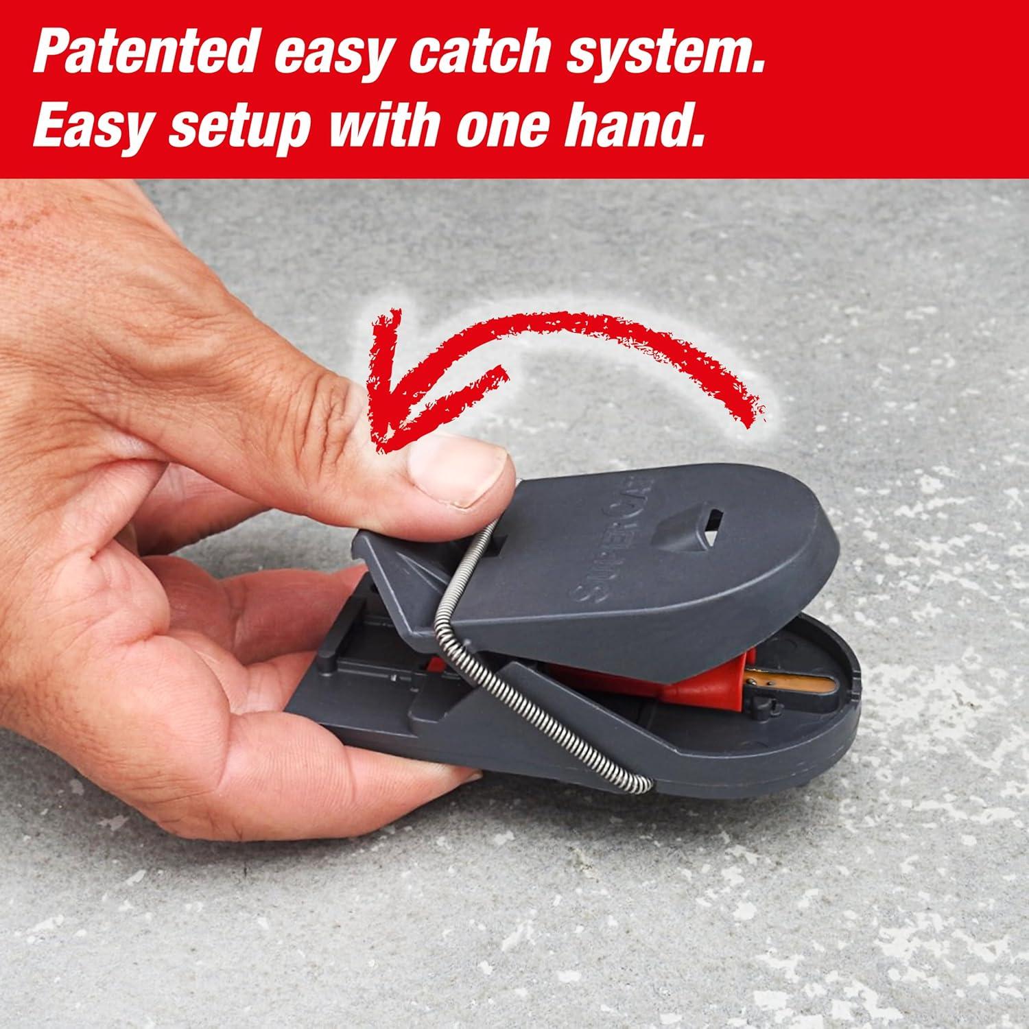 Trampa para Ratones SWISSINNO PRO SuperCat - 4 Trampas + Cebo