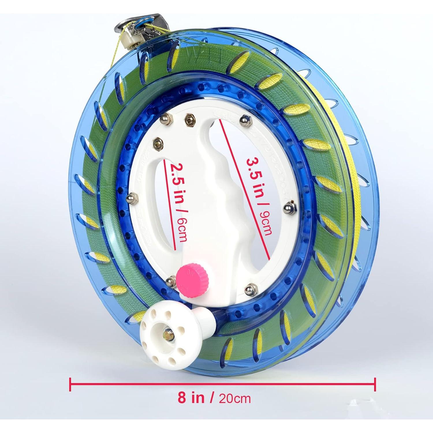Carrete de Hilo de Cometa Simxkai 2000ft Rojo con Bloqueo