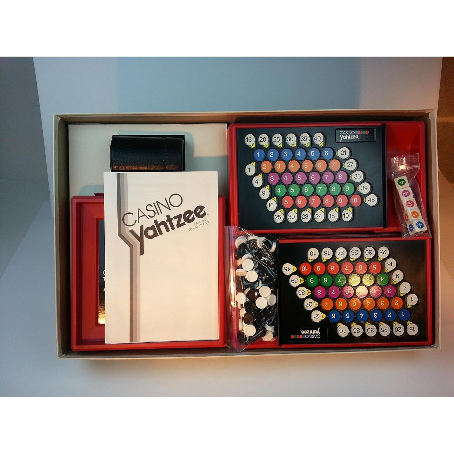 Juego de Dados Yahtzee Vintage Milton Bradley 1986