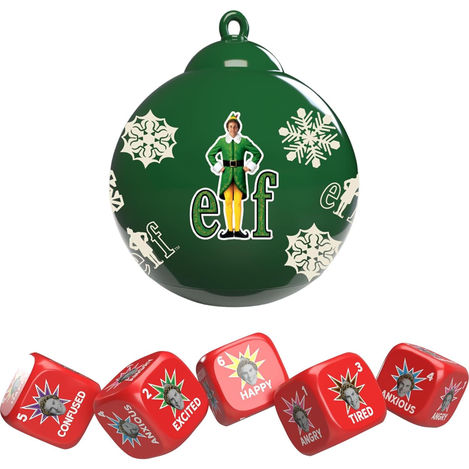 Juego de Dados YAHTZEE Elf USAopoly con Taza Decorativa