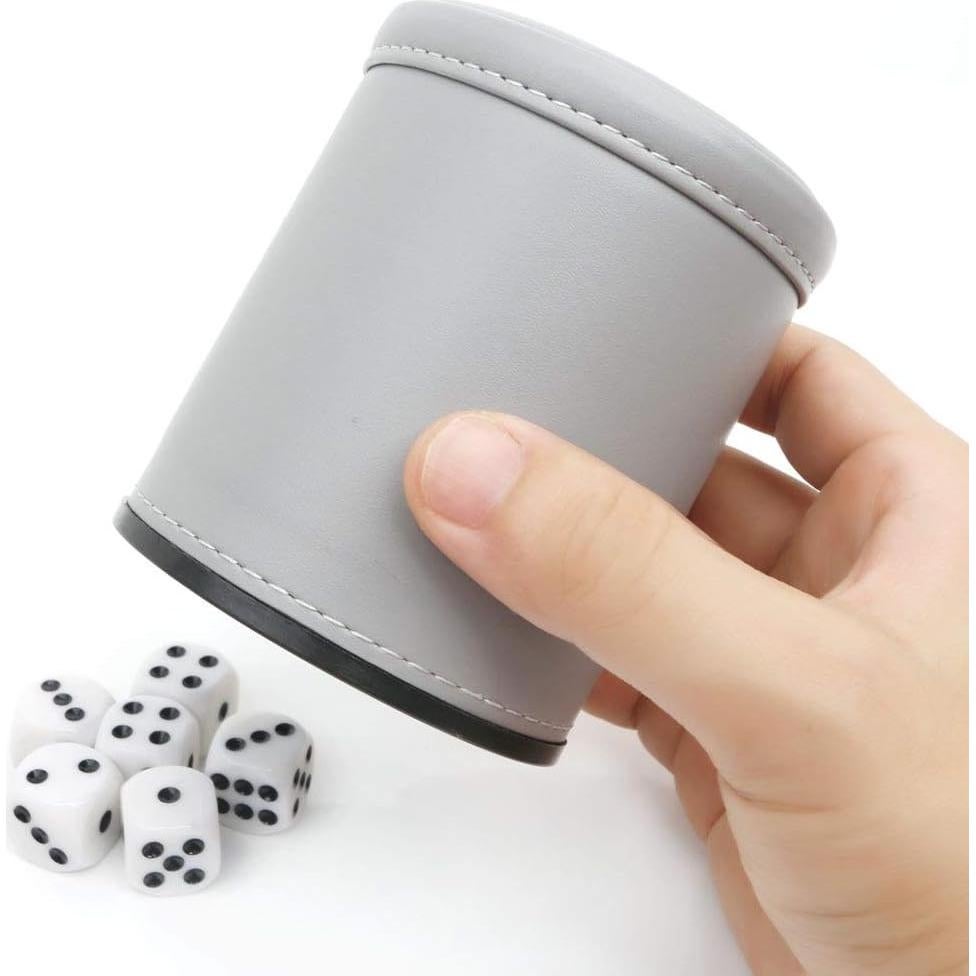 Copa de Dados Profesional GMS-SHOP con 6 Dados Silenciosos