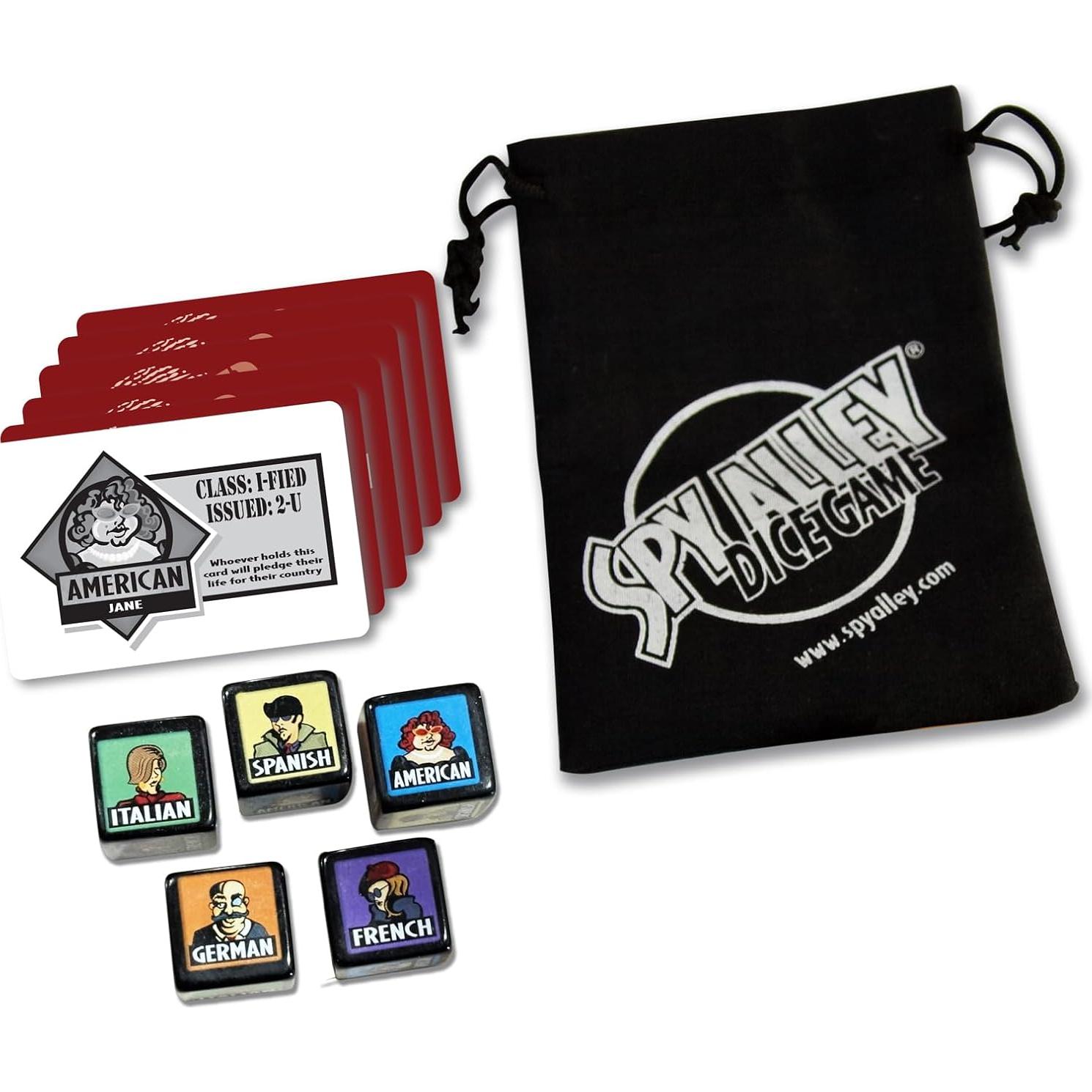 Juego de Dados Spy Alley - Adivinanza de Identidad Oculta