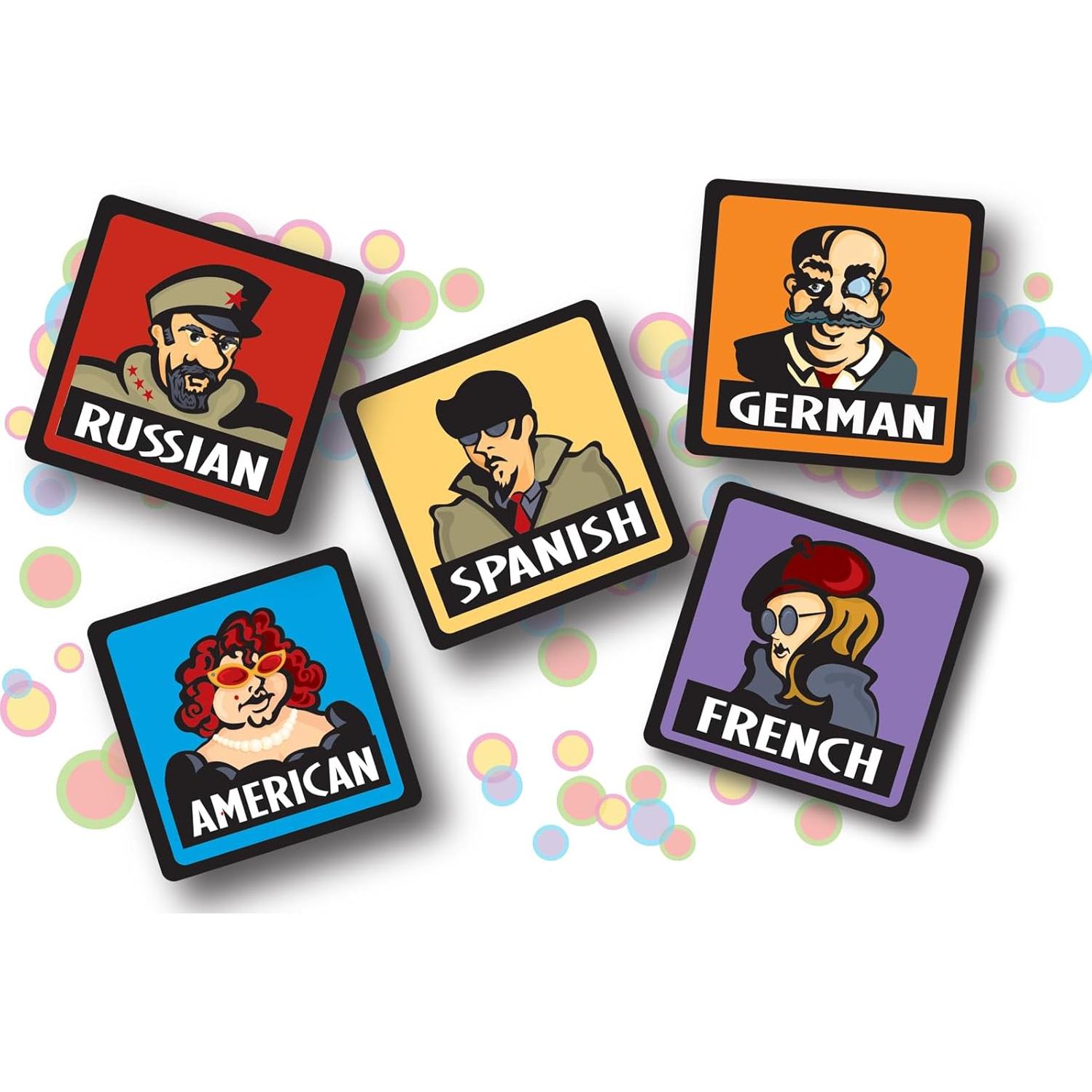 Juego de Dados Spy Alley - Adivinanza de Identidad Oculta