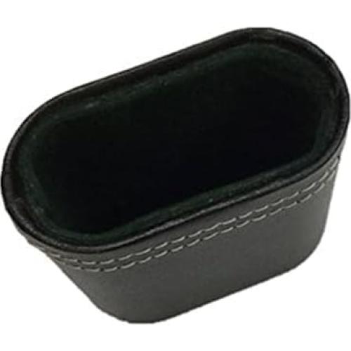 Taza de Dados de Cuero PU VOGOOPOI 7.5x4cm Silenciosa