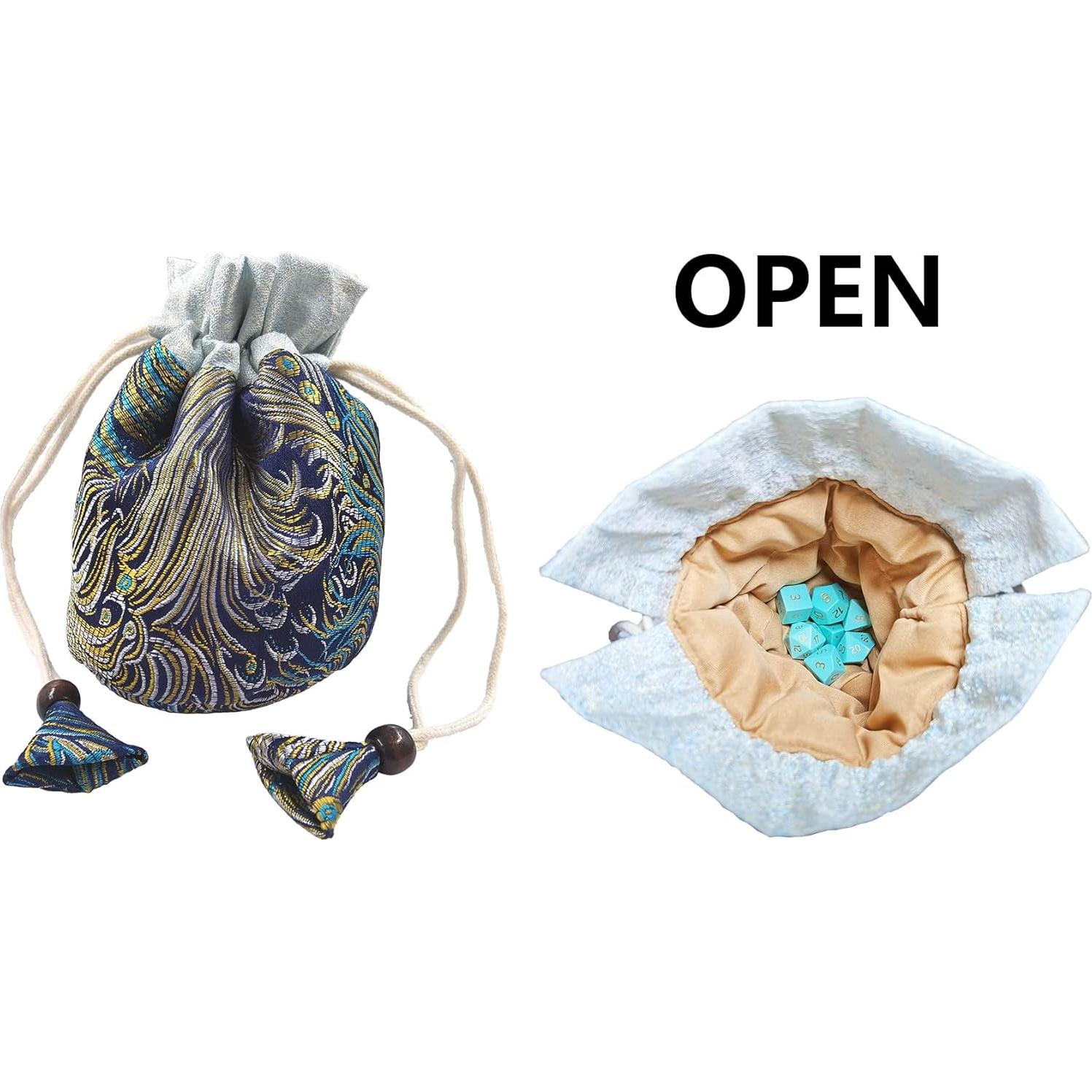 Dados DND Turquesa Sintética 7 Piezas Forest Guys