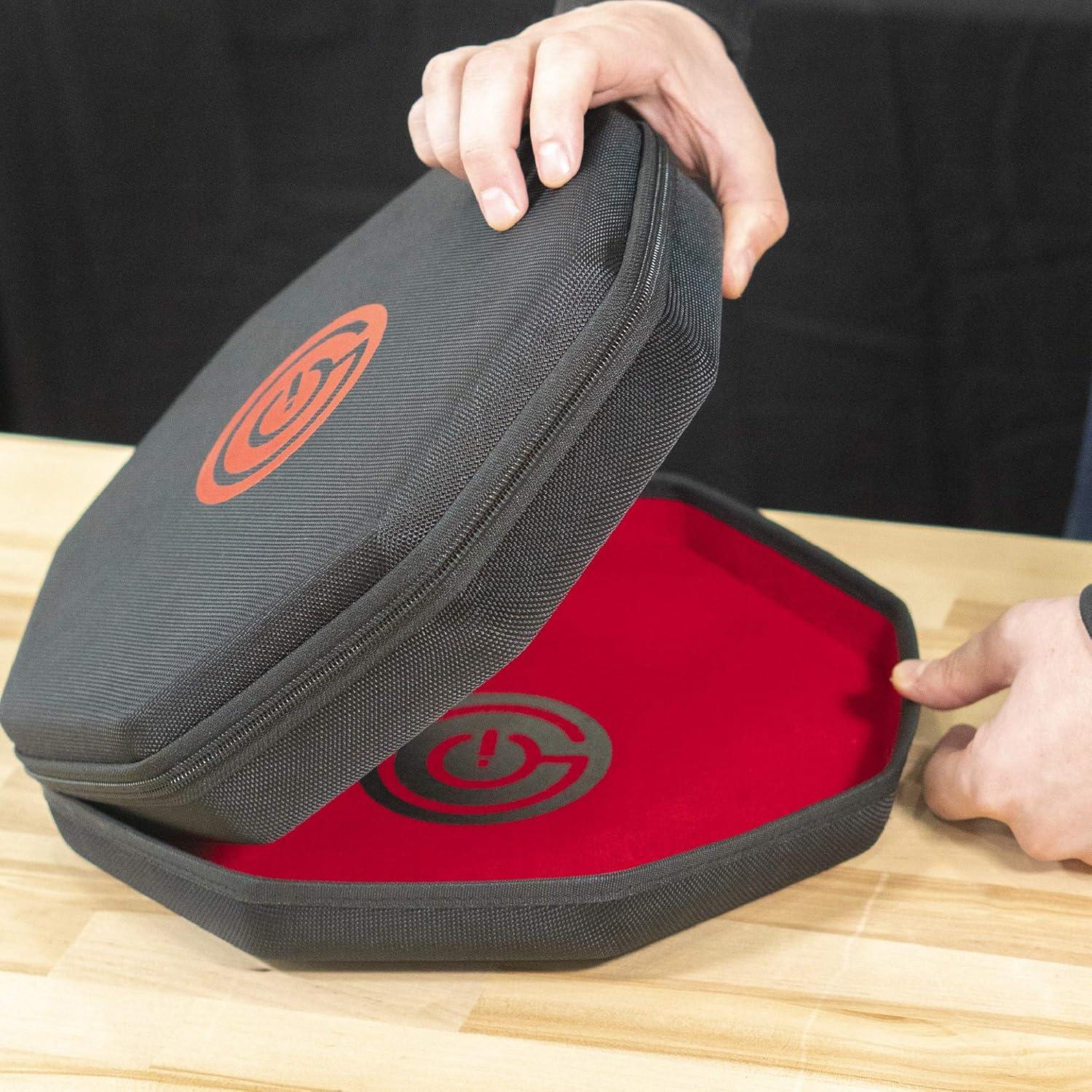 Estuche XL para Dados GeekOn con Acolchado y Bandeja Terciopelo