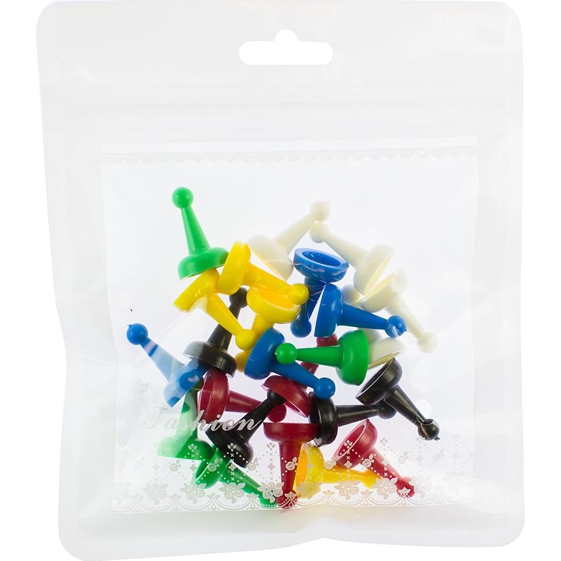 Piezas de Peón Multicolor Super Z Outlet - Paquete de 24