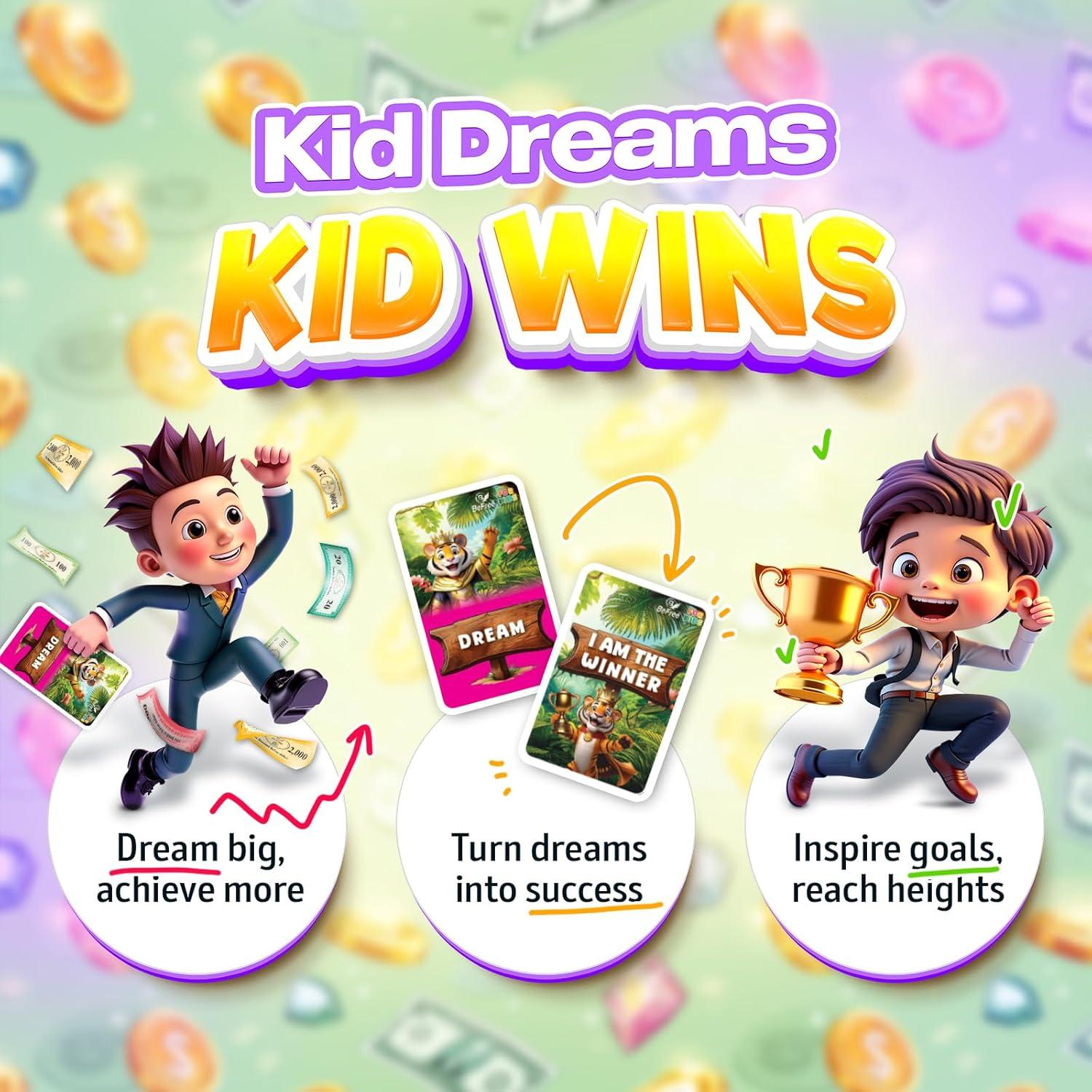 Juego de Mesa BeFree para Niños - Alfabetización Financiera 7+