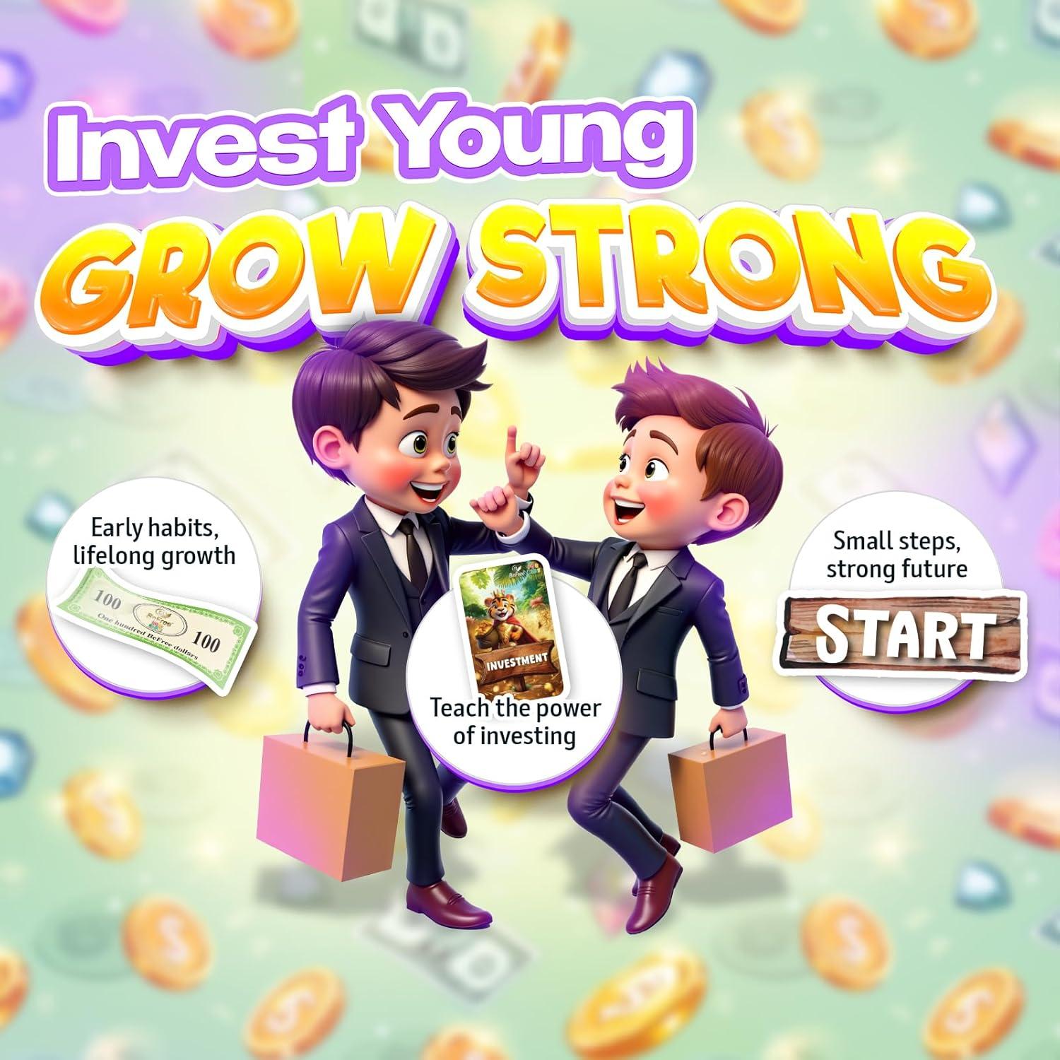 Juego de Mesa BeFree para Niños - Alfabetización Financiera 7+