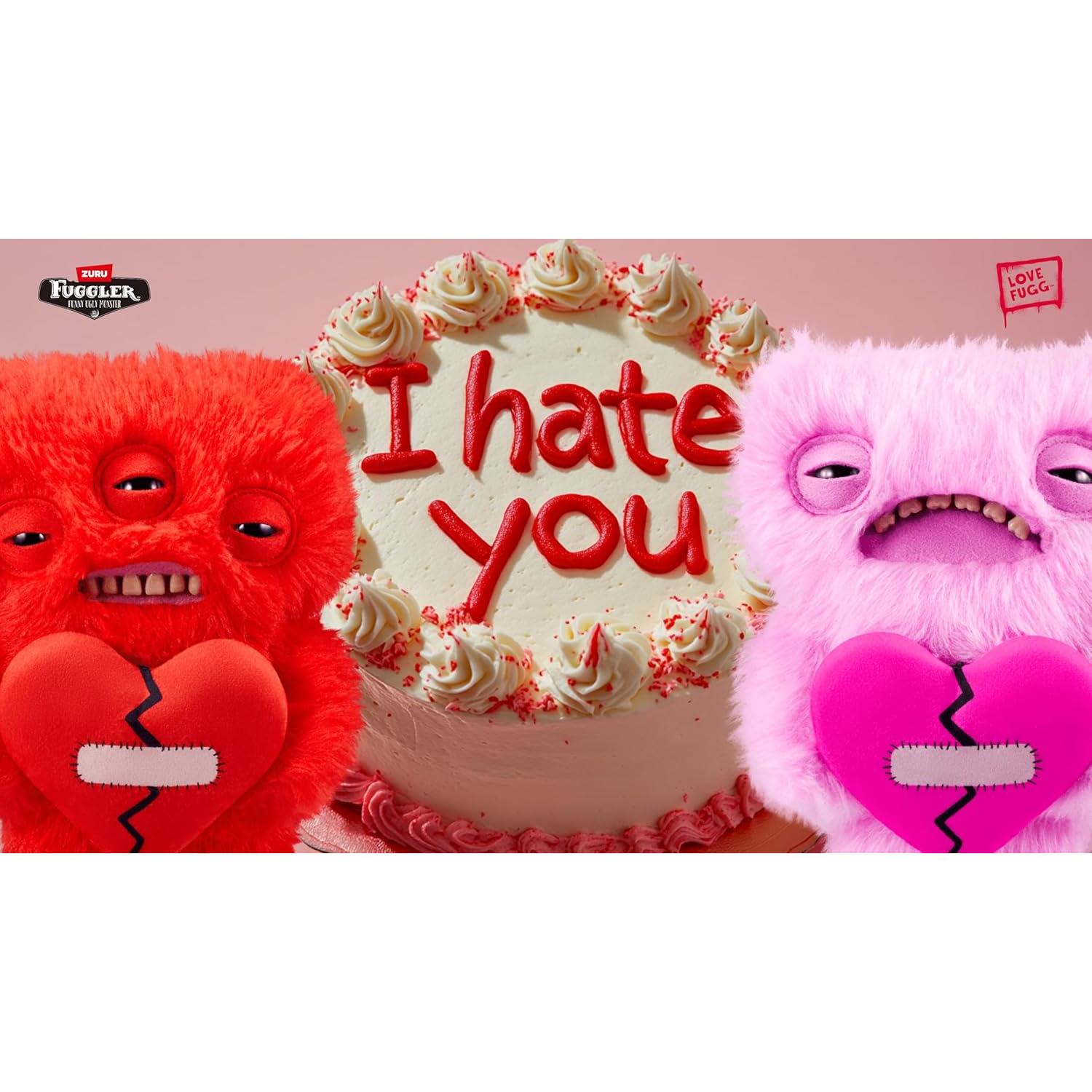 Peluche Amor Fugg ZURU 22.86 cm Rojo Coleccionable
