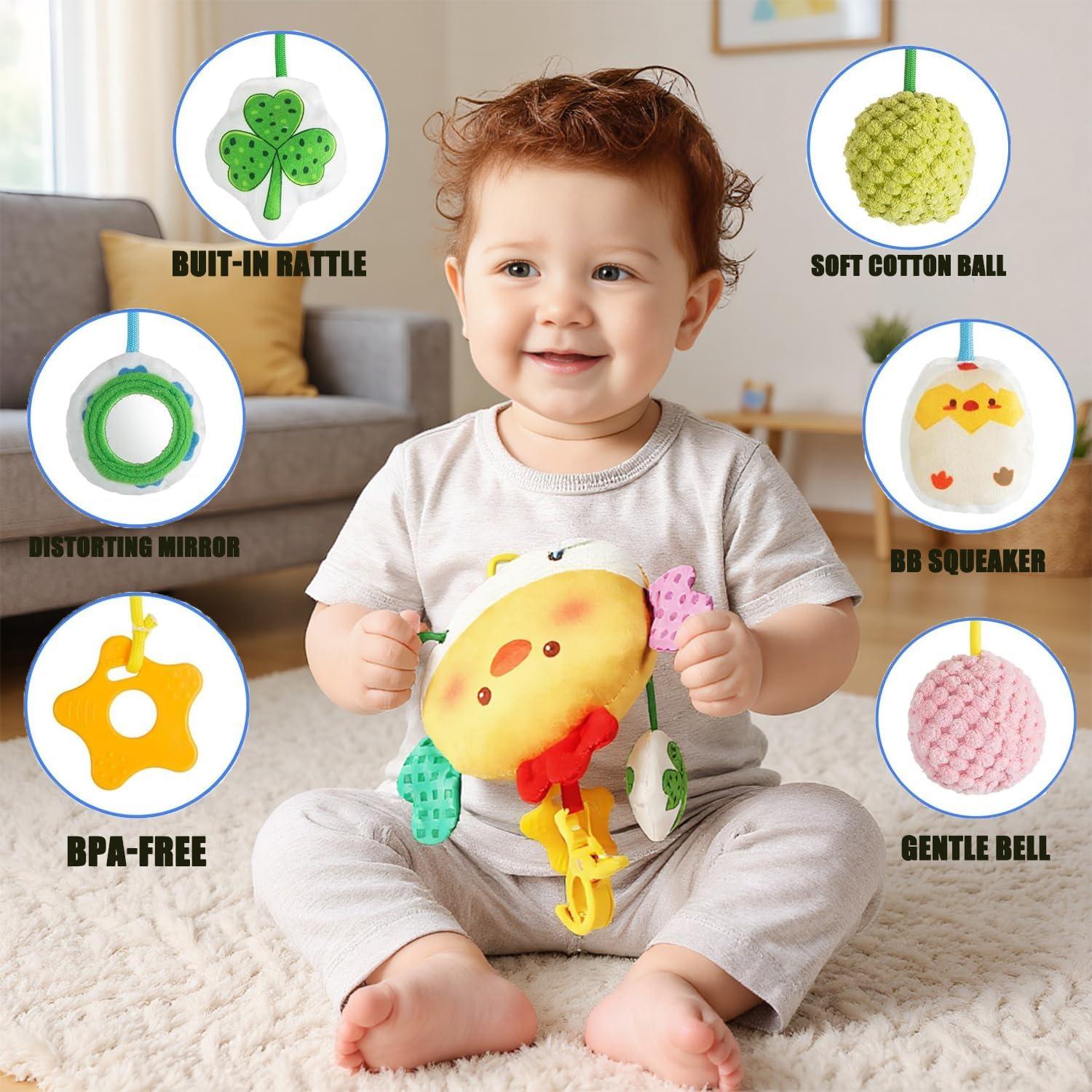 Juguete Colgante para Silla de Auto Cangrejo Genérico 0-12 Meses