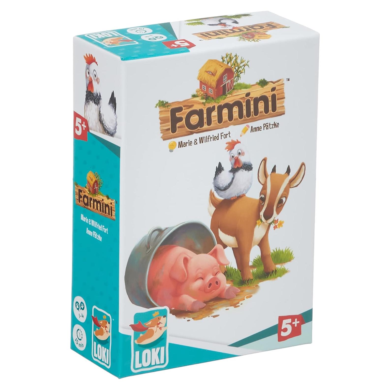 Juego de Cartas Farmini LOKI - Granja Estratégica Familiar