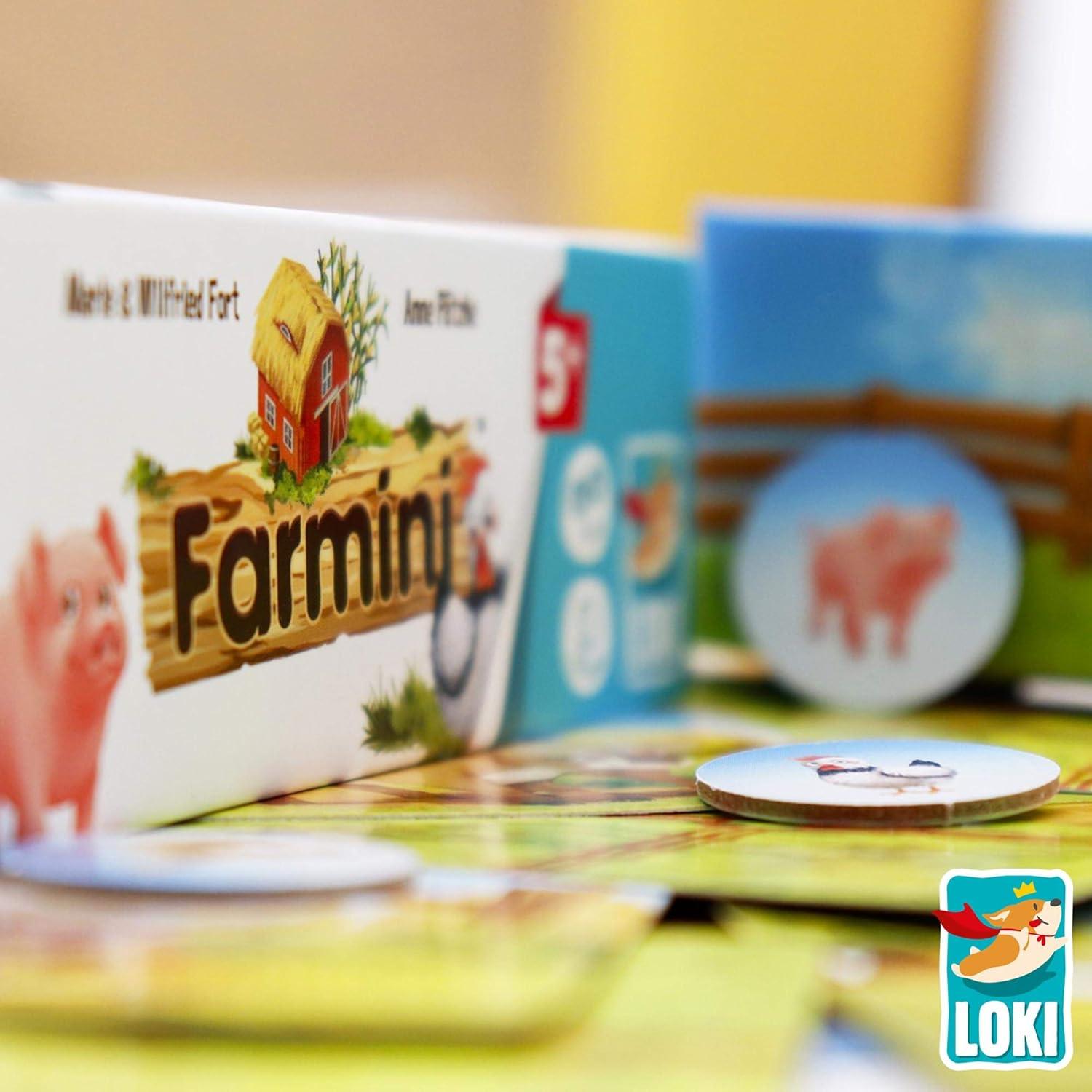 Juego de Cartas Farmini LOKI - Granja Estratégica Familiar