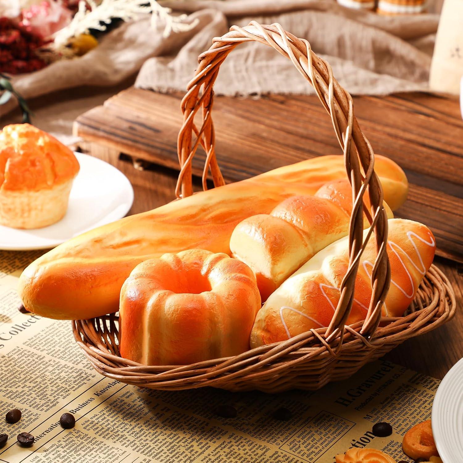 5 Juguetes Antiestrés de Pan Suave Foilswirl - Alivio de Ansiedad