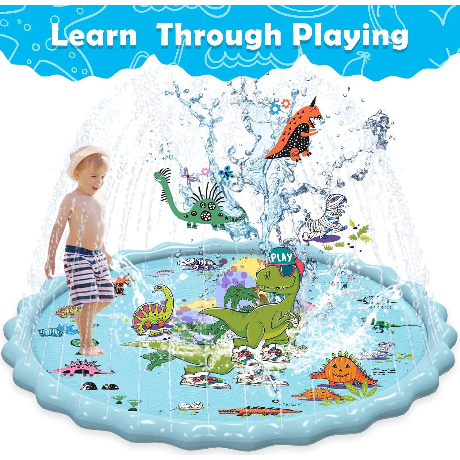 Alfombra Splash Toffos para Niños 220 cm, Juguete Acuático