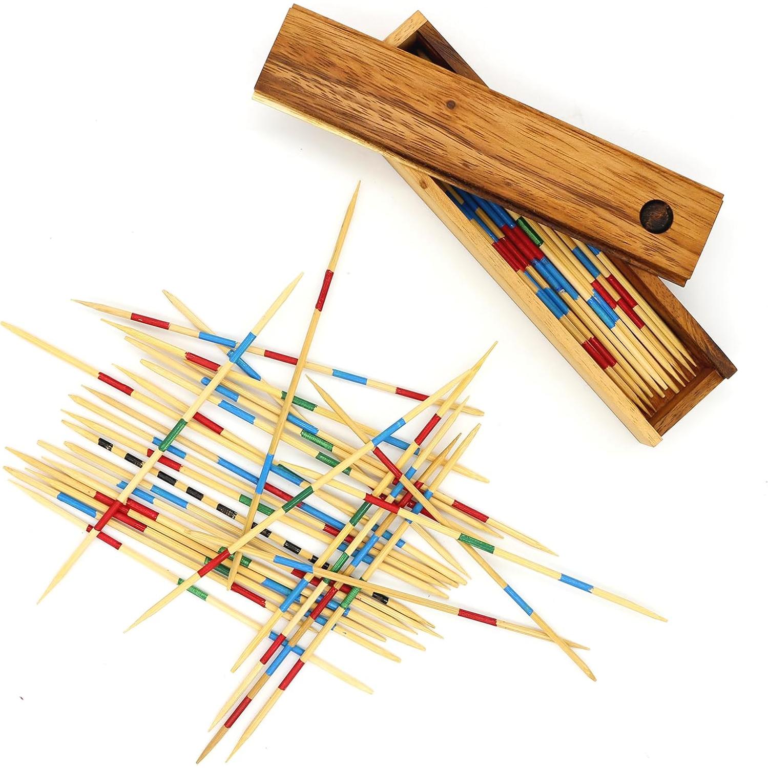 Juego de Mesa Clásico Mikado BSIRI para Niños y Adultos