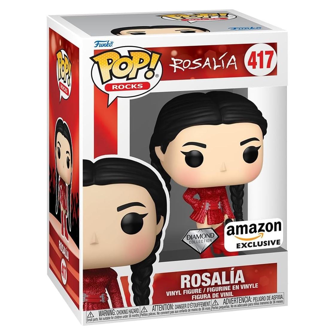 Figura Funko Pop! Rosalía Bizcochito Brillo Diamante 9.7cm