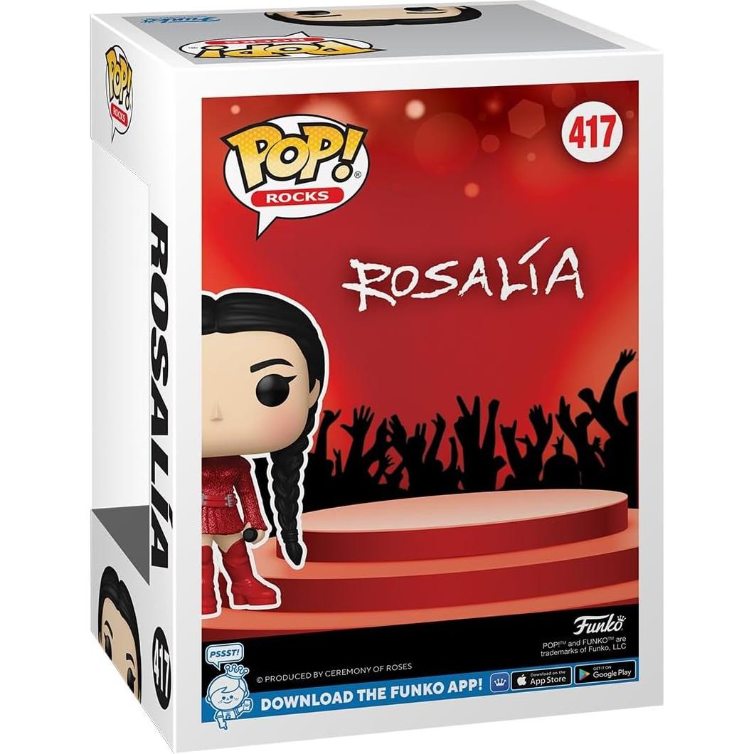 Figura Funko Pop! Rosalía Bizcochito Brillo Diamante 9.7cm