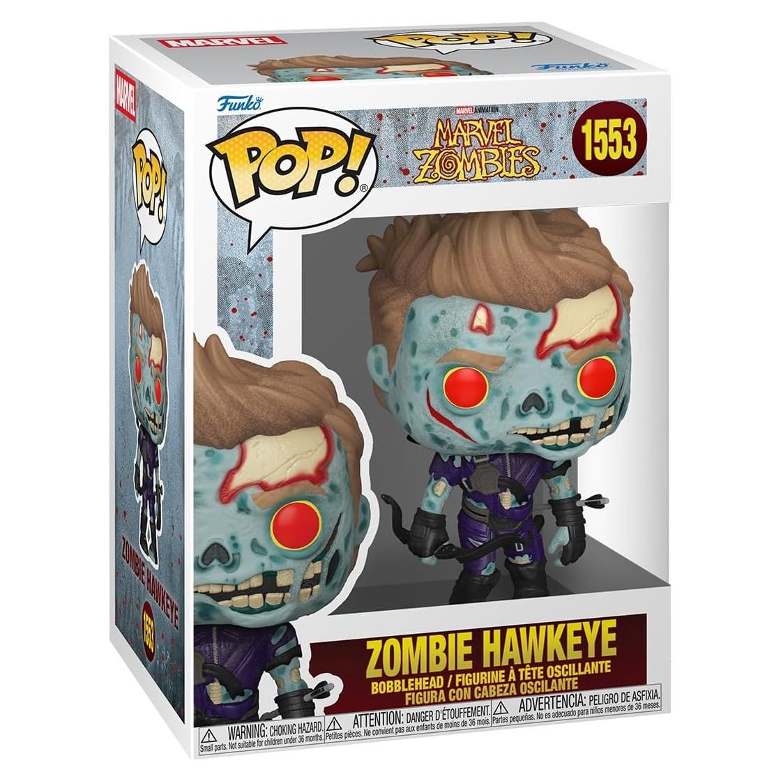 Funko Pop! Marvel Zombies - Figura Zombie Hawkeye 10.9 cm