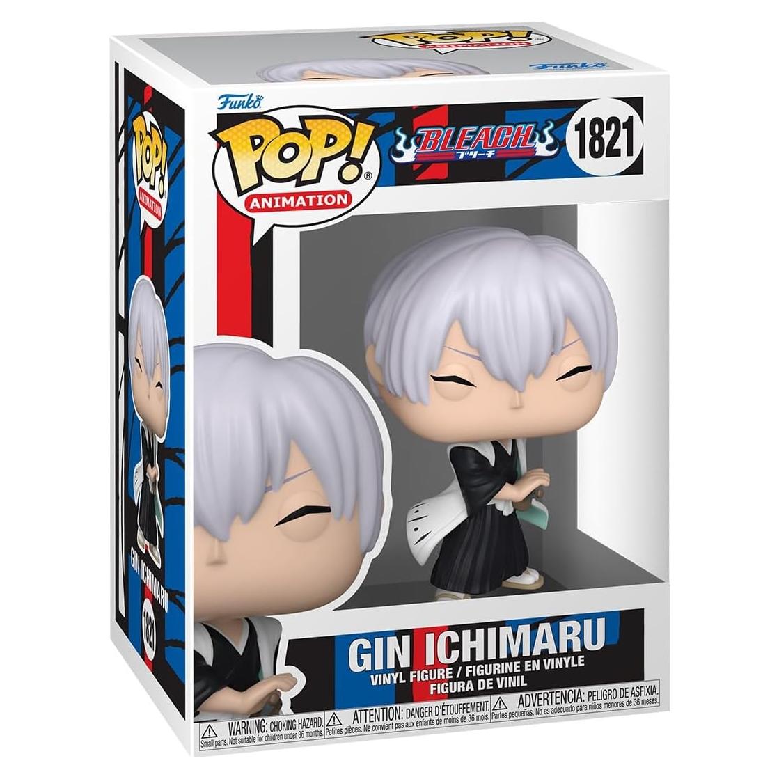Figura Funko Pop Bleach Gin Ichimaru 10 cm Vinilo Coleccionable