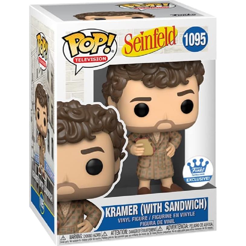 Figura de Vinilo Funko Pop! Seinfeld Kramer con Sándwich