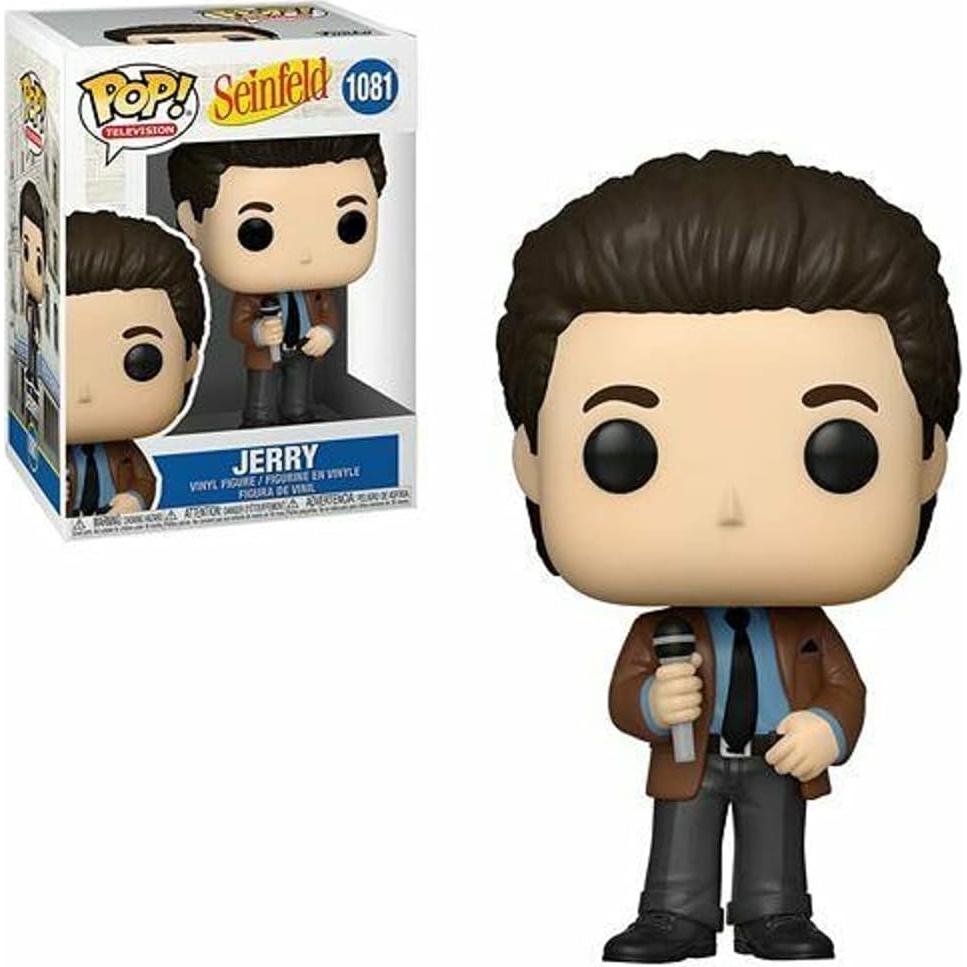 Figura de Vinilo Jerry Seinfeld Stand Up Funko #1081 con Protector