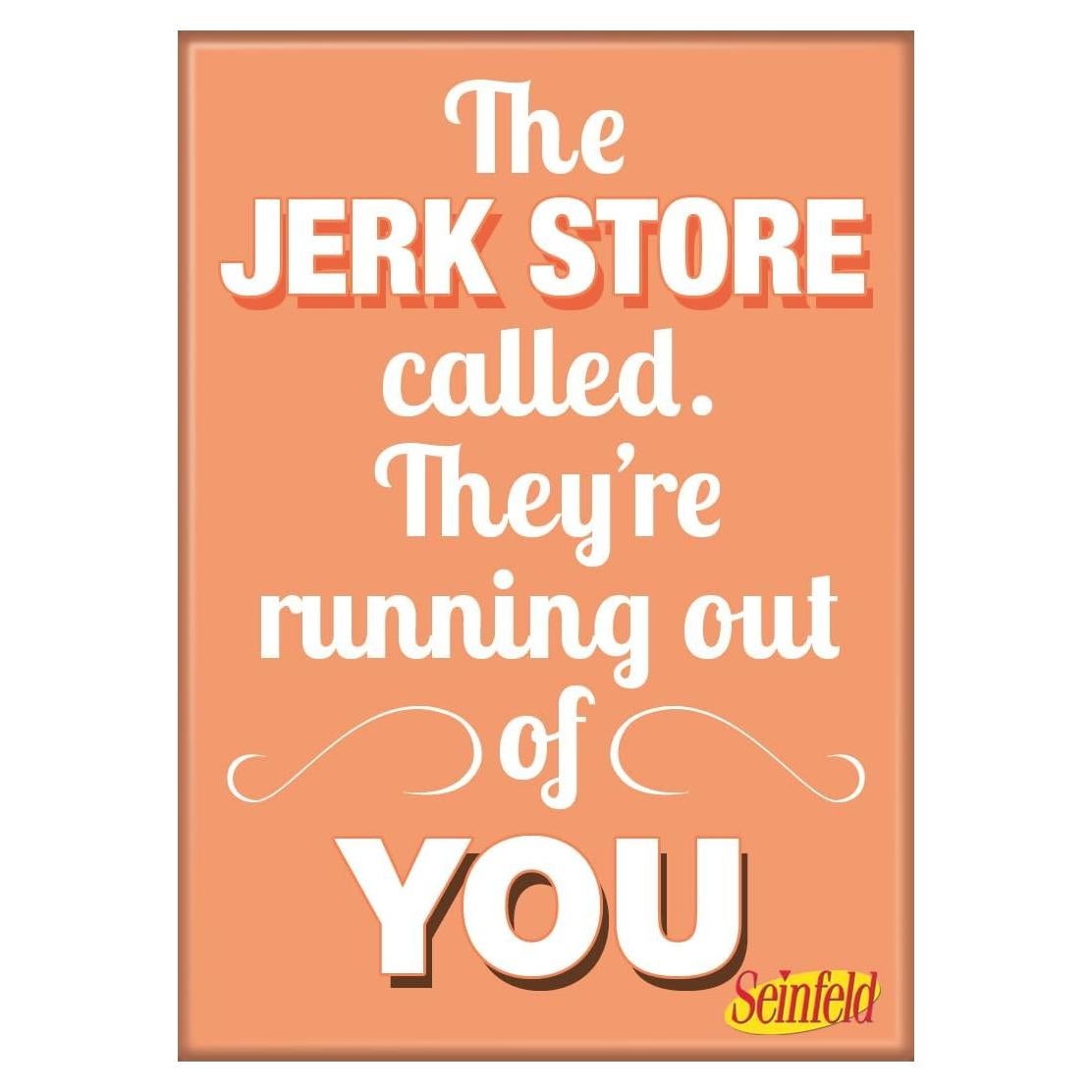 Imán de Refrigerador Ata-Boy Seinfeld 6.35 x 8.89 cm Multicolor