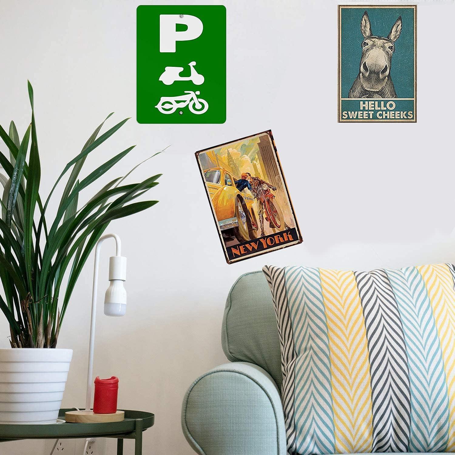 Letrero de Metal Vintage Seinfeld Del Boca Vista 30x20 cm