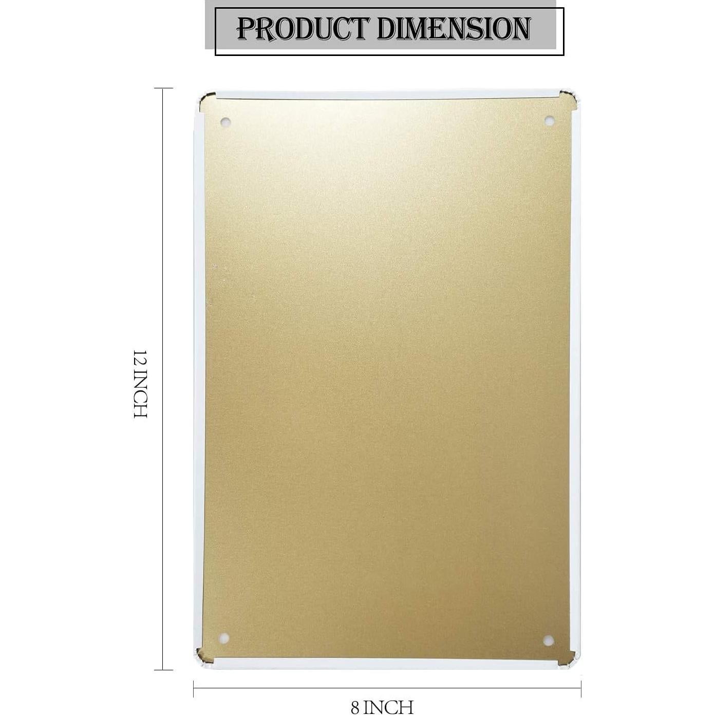 Letrero de Metal Vintage Seinfeld Del Boca Vista 30x20 cm