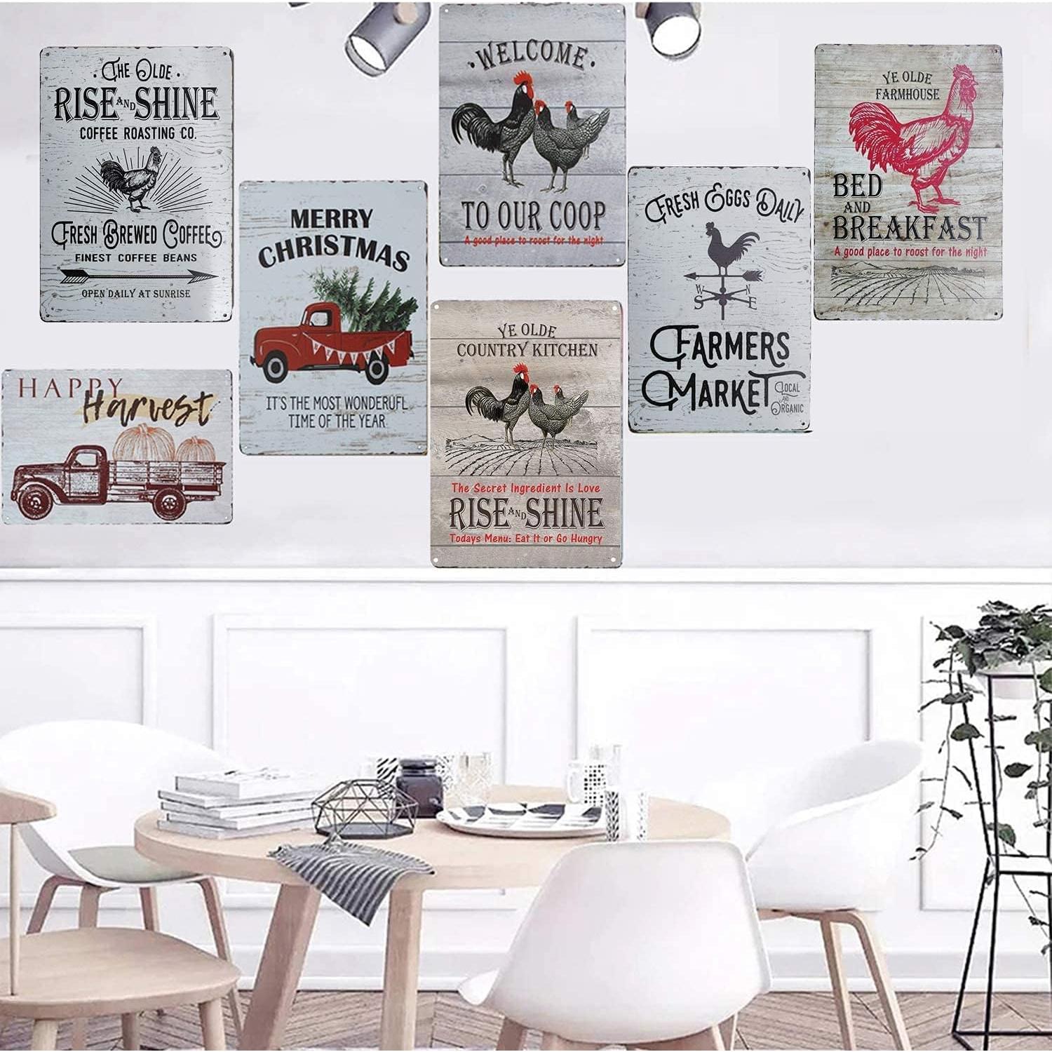 Letrero de Metal Vintage Seinfeld Del Boca Vista 30x20 cm