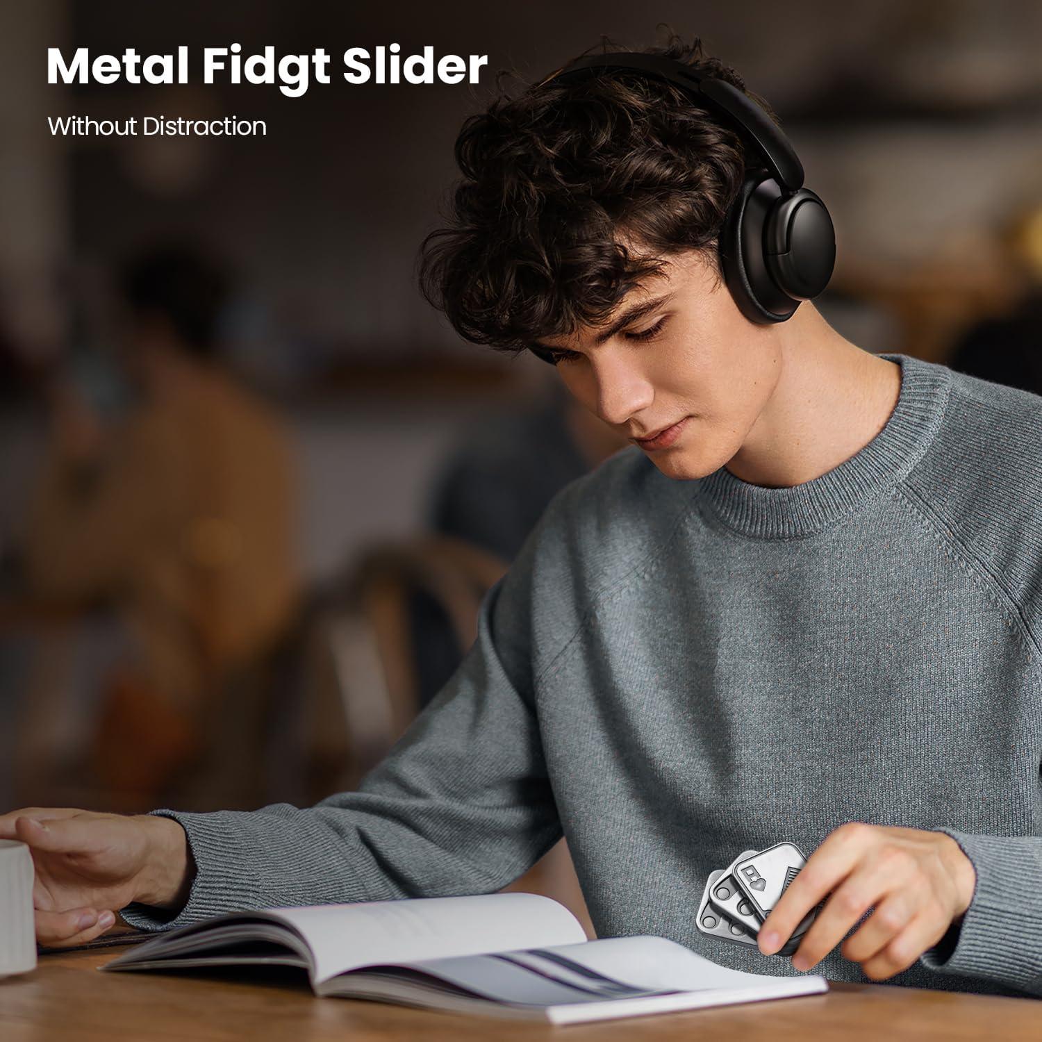 Deslizador Fidget de Metal TAMOXI Triple Poker Alivio Estrés