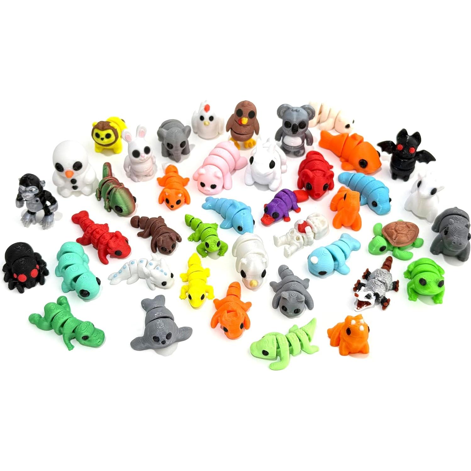Juego de 41 Mini Figuras de Animales 3D - Zhejiang Jubang