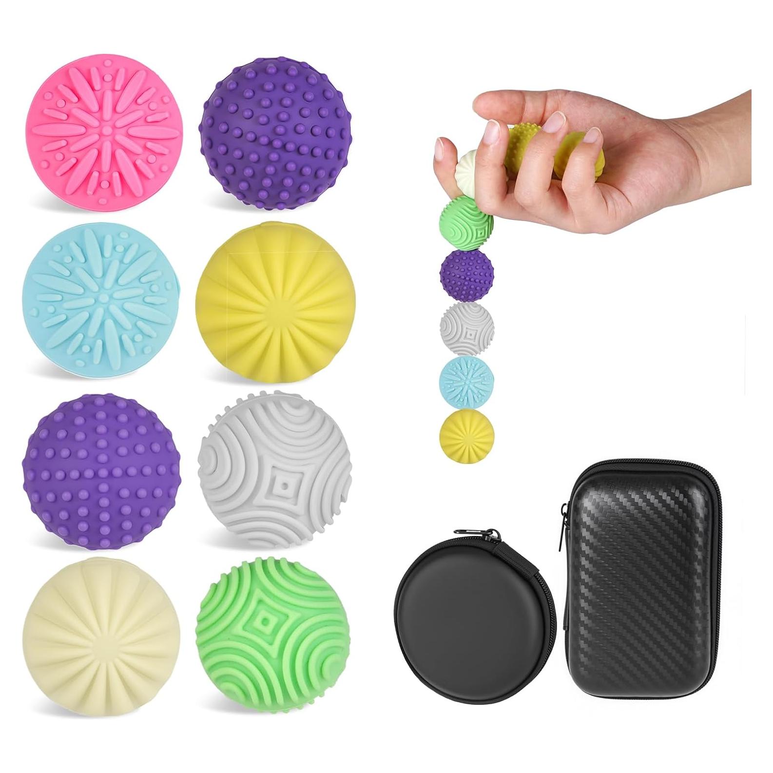 Bolas Magnéticas Antiestrés de Silicona - 4 Pcs - Longcheng