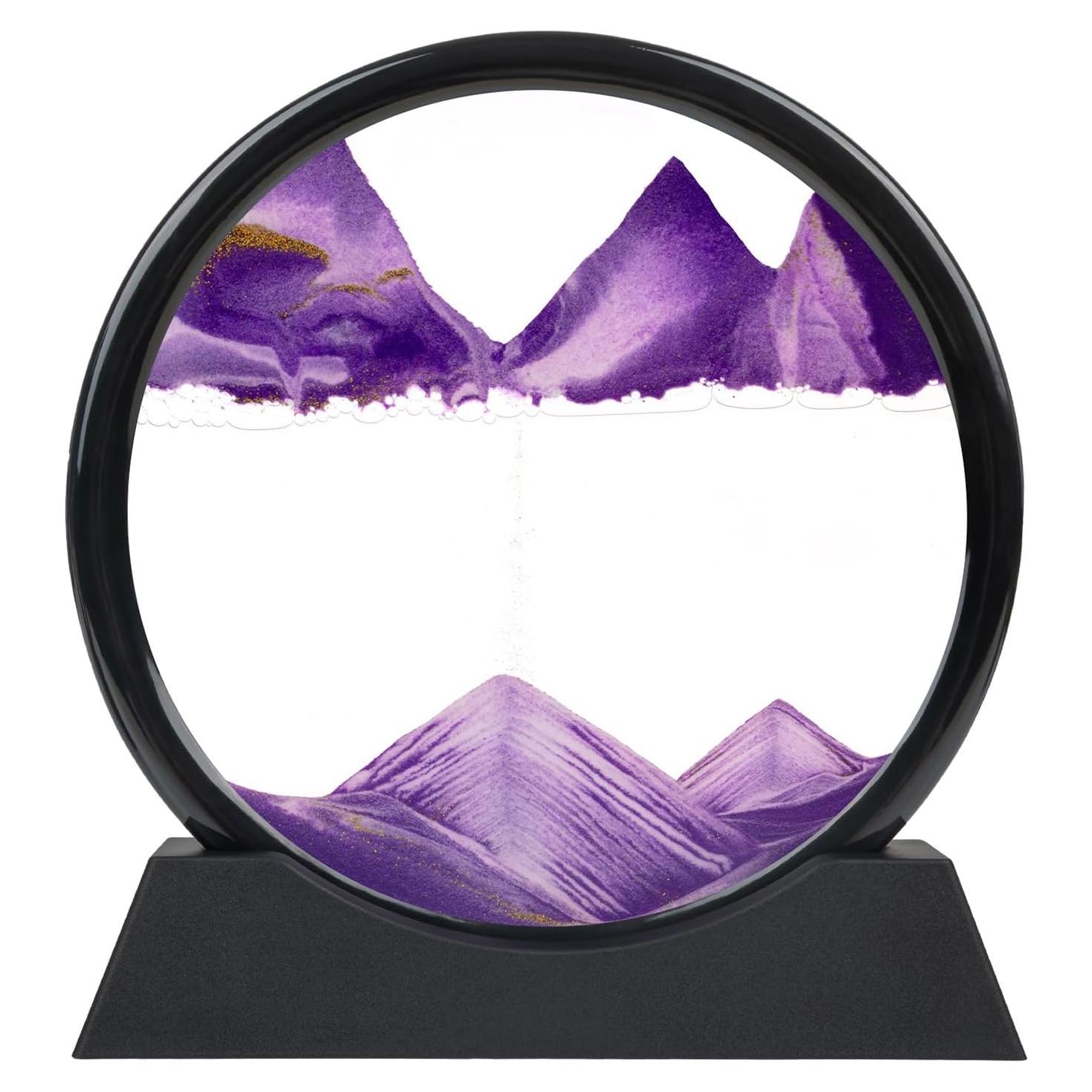 Arte de Arena Móvil Morado Mvxctfi 3D 17.78 cm Decoración