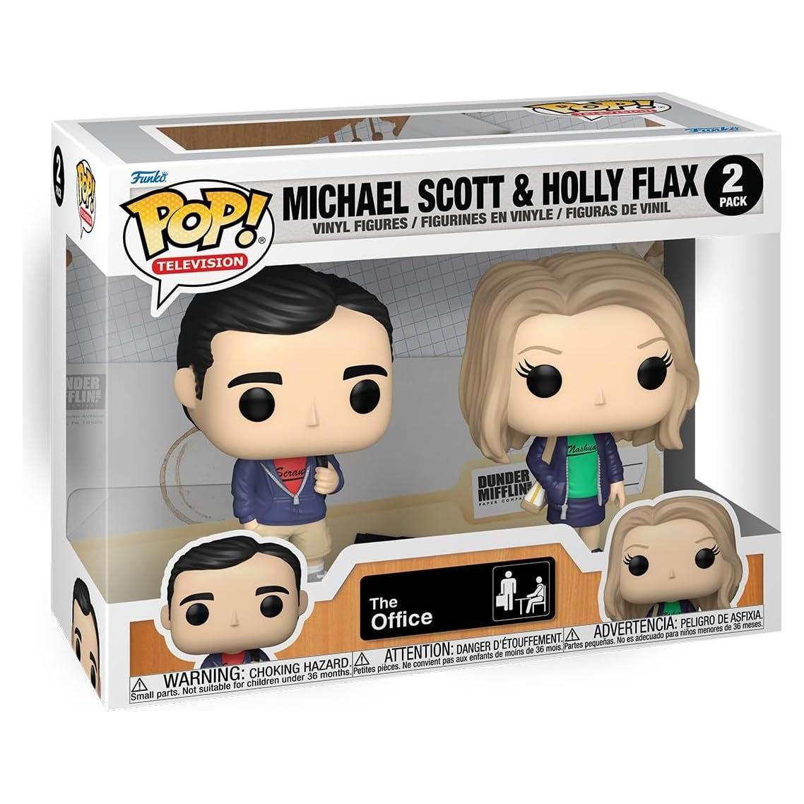 Funko Pop! La Oficina - Michael Scott y Holly Flax - 10 cm