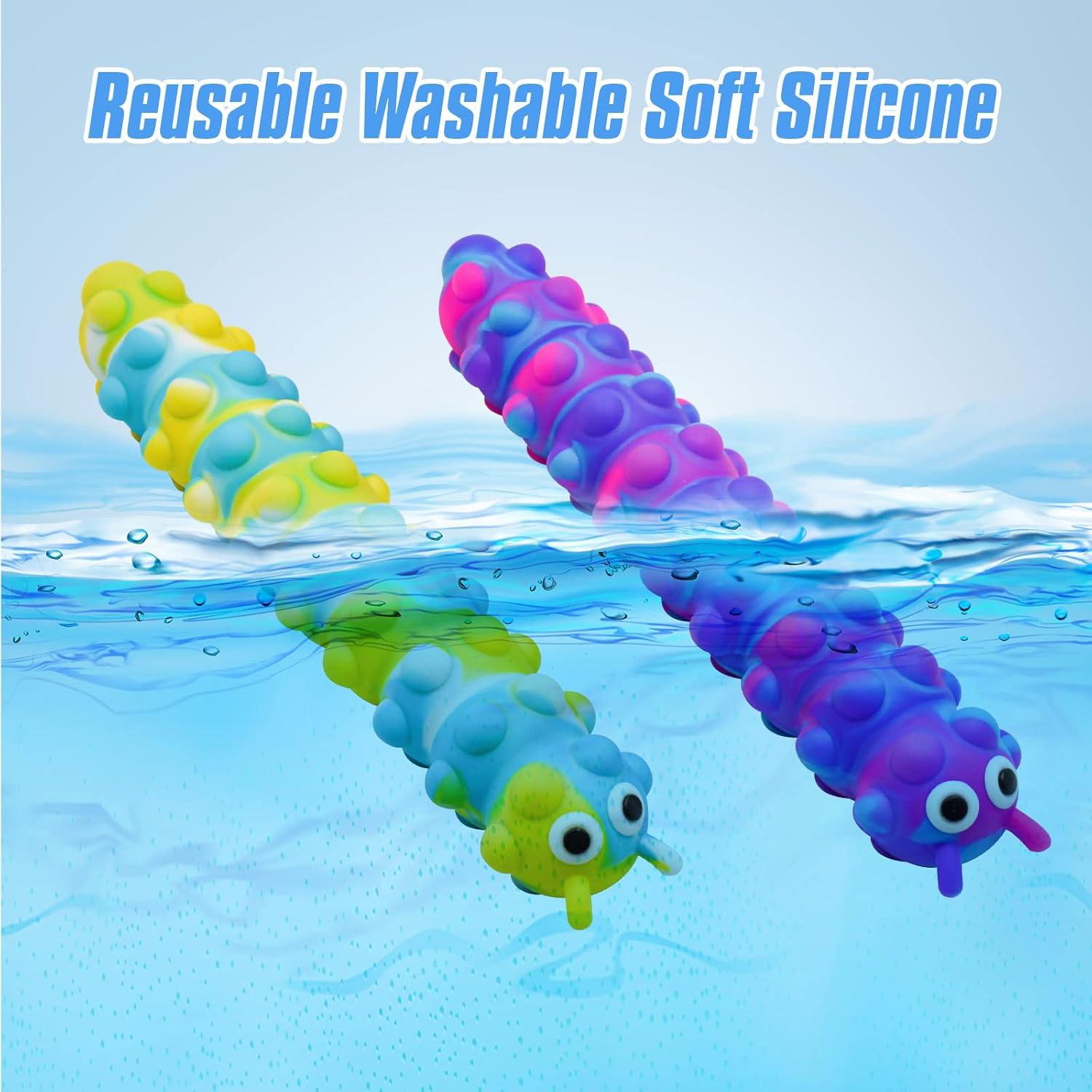 Juguete Antiestrés de Burbuja Pop MEIEST - Oruga 3D Multicolor