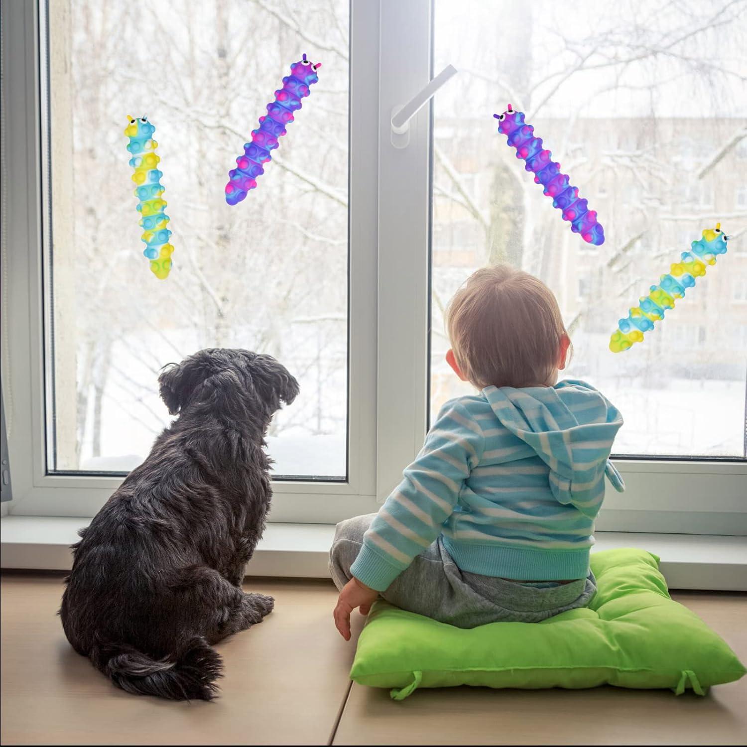 Juguete Antiestrés de Burbuja Pop MEIEST - Oruga 3D Multicolor