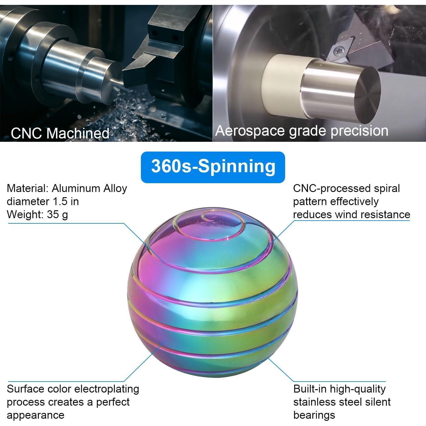 Juguetes Fidget Cinéticos KALMORA - 3 Formas para Estrés