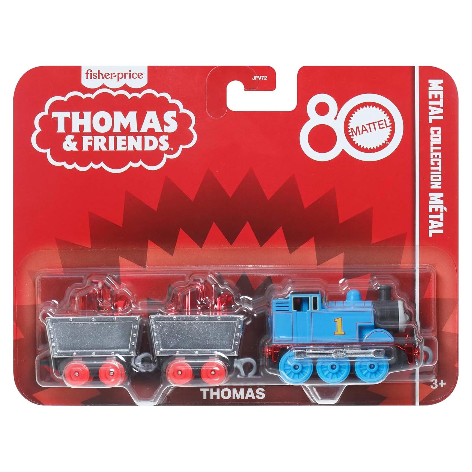 Tren de Juguete Coleccionable Thomas 80° Aniversario Mattel