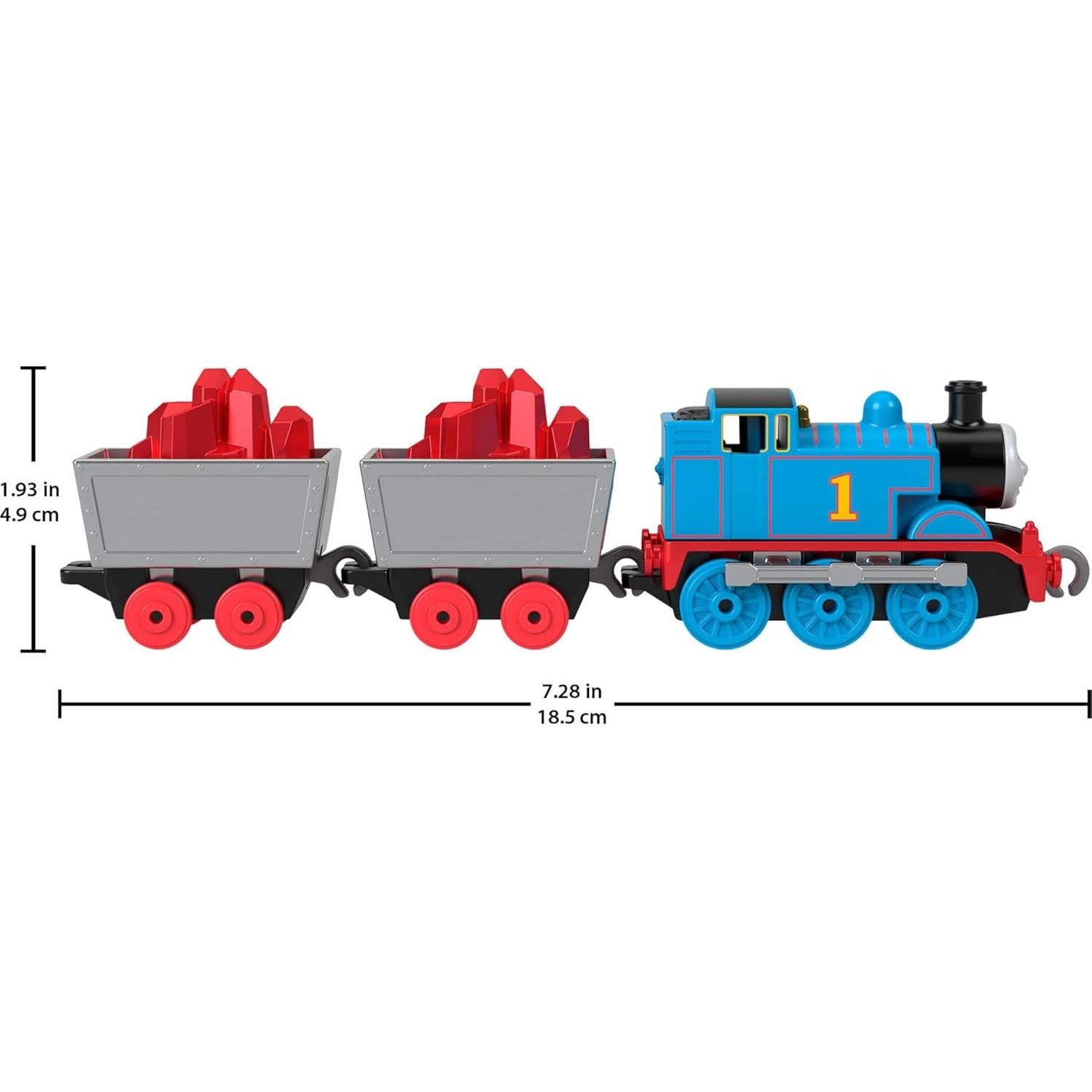 Tren de Juguete Coleccionable Thomas 80° Aniversario Mattel